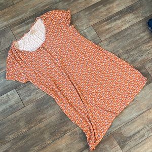 EUC Peachy Mama nursing dress with zipper